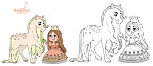 Księżniczka i koń