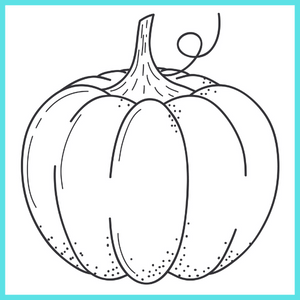 Kolorowanka dynia